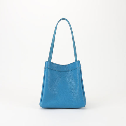 Factory wholesale New Korean version of leather small square bag Joker sheepskin bucket bag niche fashion underarm portable women's bag