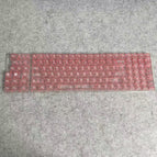 Pink transparent-pc keycap-115 keys-original height