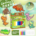 Dinosaur series glue-free painting