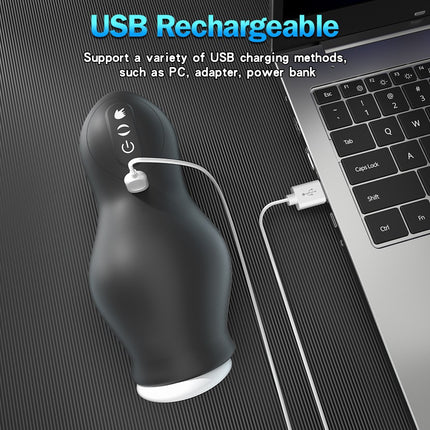 Automatic Male Masturbator Vagina Pussy Sucking Vibration Massager Real Penis Blowjob Masturbation Cup Adult Sex Toys For Men18