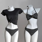 Bikini + black short sleeves / S 40-47.5kg