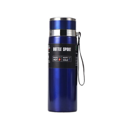 Large-Capacity Sling Pot 316 Stainless Steel Thermos Cup Outdoor Sports Rope Portable Travel Pot Car Water Cup