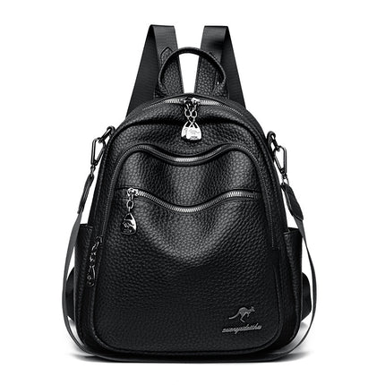 Backpack Women's Bag 2025 New Simple Fashion Large Capacity Women's Backpack Dual-purpose Commuter All-match Student Schoolbag