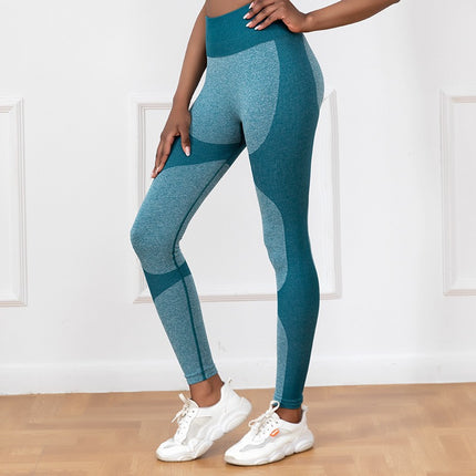 American Style Sports Style Yoga Pants Nine Points Women's Hip Yoga Pants Women's Yoga Pants Peach Hip Seamless Fitness Pants