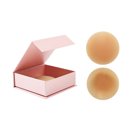 OEM custom super adhesive version no glue self-adhesive breast patch factory wholesale ladies silicone breast patch anti-running invisible bra