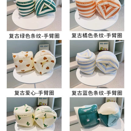 Cross-border Adult Swimming Arm Ring Thickened Double Airbag Water Floating Sleeve Arm Ring Floating Equipment Children's Arm Swimming Ring
