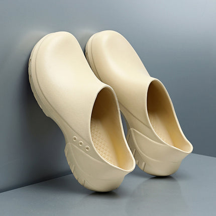 Wholesale Cross-Border Chef Shoes Men's New Canteen Non-Slip Waterproof Casual Work Shoes One-Leg Sports Special Rain Boots
