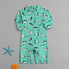 2093 green penguin / S