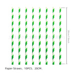 Green straw 10p