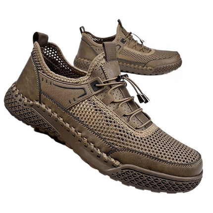 Cross-Border Outdoor River Tracing Shoes, Wading Non-Slip Beach Shoes, Barefoot Diving Shoes, Swimming and Cycling Fitness Men's Mesh Shoes