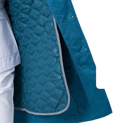 Autumn and Winter Cold-Proof Nurse Duty Cotton-Padded Jacket Thickeneded Warm down Medical Emergency Medical Care Men's and Women's Cotton-Padded Jacket