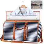 0528 sapphire blue stripes + toiletry bag