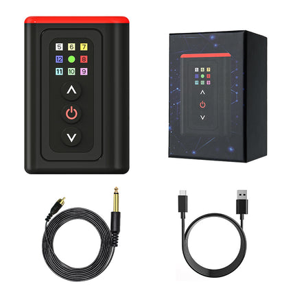 FK charging power tattoo equipment portable tattoo mobile wireless power motor machine special tattoo power supply