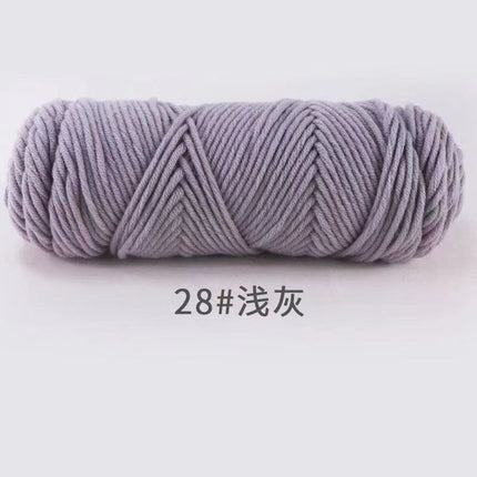 8 strands milk cotton eight strands lover cotton handmade diy material coated wool scarf hat hook shoes medium thick wool ball