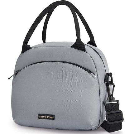 Factory direct supply lunch box bag lunch bag handbag waterproof oil-proof office worker hand carrying large capacity lunch bag