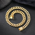 Golden Cuban Chain / 8inch/20cm