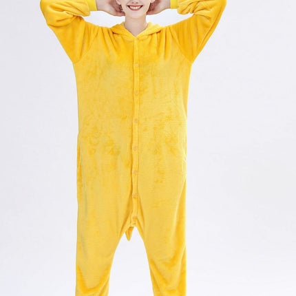 Cross-Border Cartoon One-Piece Pajamas Animal Flannel Winter Thickened Cross-Border Dinosaur Pegasus Tiger Unicorn