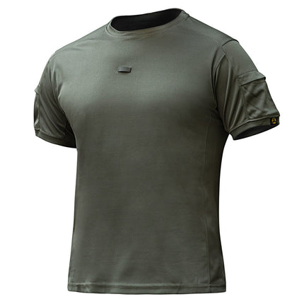 Dragon Crewneck 2 Generation Quick-drying Short-sleeved Men's Summer Tactical Outdoor Clothing with Pocket Quick-drying T-shirt Half-sleeve