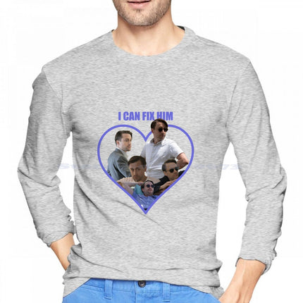 Roman Roy-I Can Fix Him Ii Cotton Hoodie t Shirt Roman Roy