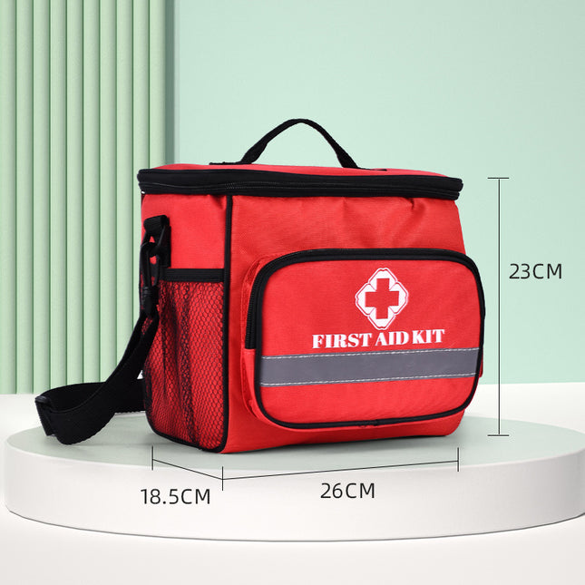Emergency Kit, Outdoor Medicine Cosmetics Bag in Stock, Multi-Color Household Medicine Storage, Portable Medicine Bag with Straps