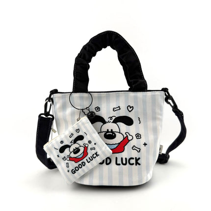 In-Stock New Small Cloth Bag Ins Cute Cartoon Women's Summer Cloth Bag Handbag Casual Tote Bag Upgrade