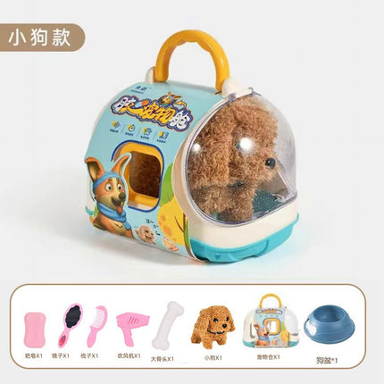 Cross-border Electric Puppy Plush Toy Children's Simulation Pet Sonic Doll Baby Doll Gift Wholesale