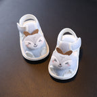 Blue fox [summer sandals zj] / Inner length 11cm (recommended for 0-4 months)