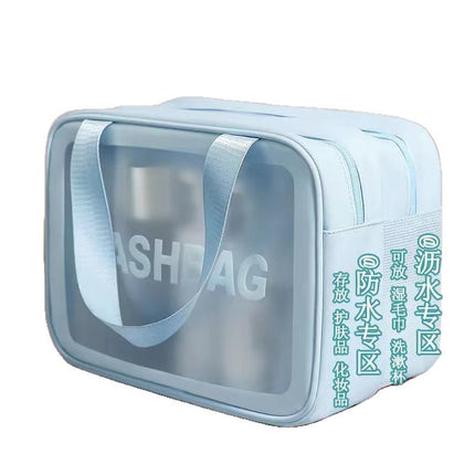 Dry and Wet Separate Cosmetic Bag Multifunctional Portable Travel Wash Bag Large Capacity Waterproof Skin Care Storage Bag New Style