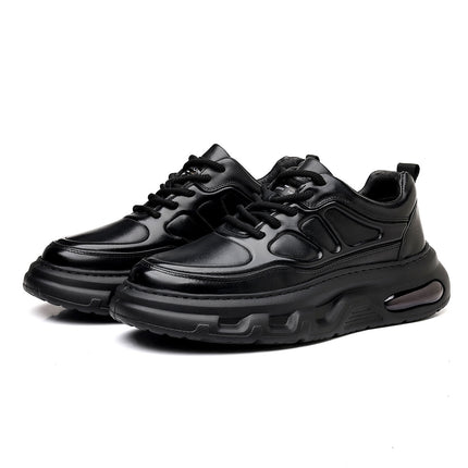 2026 New Men's Casual Shoes with Thick Soles, Height-Increasing Sports Shoes, Trendy Versatile Air-Cushioned Sneakers for Men with a High-End Feel