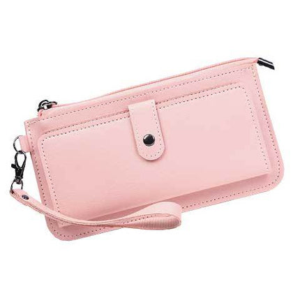 Factory Wholesale Zipper Wallet Women's Two Fold Coin Purse Large Capacity Multifunctional Card Bag Mini Bag Clutch Bag