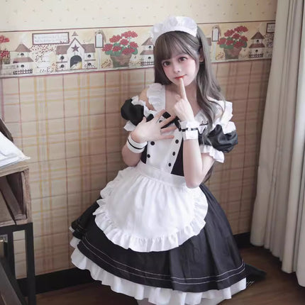 23 Years New Maid Outfit Cute Two-Dimensional Lolita Dress Cat Maid Uniform Restaurant Maid Suit