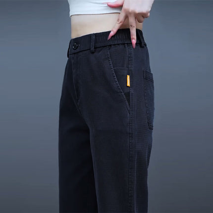 Lyocell Tencel Casual Pants for Men, New Summer Thin Straight-Leg Drapey Wide-Leg Pants, Loose Sports Ice Silk Long Pants