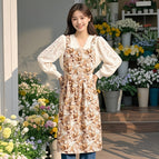 Fairy style summer pleated thin style [orange]