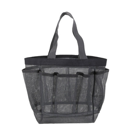 Summer mesh beach bag multifunctional makeup wash bag portable multi-pocket swimming bath bag factory direct sale