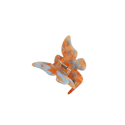 Super Fairy Romantic Butterfly Grab Clip French Temperament Acetic Acid Hair Grab Back of Head Clip Hairpin Hair Accessories Headwear Women's Spring and Summer