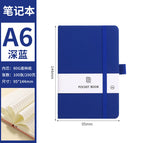 A6 dark blue