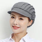 Korean folding hat [gray half net]]