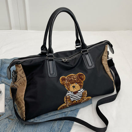 Internet Celebrity Travel Bag Women's Portable Korean Style Short-Distance Large-Capacity Luggage Bag Fitness Bag Trendy Lightweight Travel Bag Travel Bag