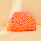Leopard print [foundation orange blossom] / 30*22*9cm