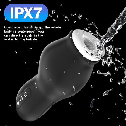 Automatic Male Masturbator Vagina Pussy Sucking Vibration Massager Real Penis Blowjob Masturbation Cup Adult Sex Toys For Men18