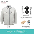 Gray 7.4V Brushless Fan / S/M