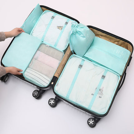 Thickened multi-functional travel seven-piece storage bag luggage clothes sorting bag storage bag suit wholesale