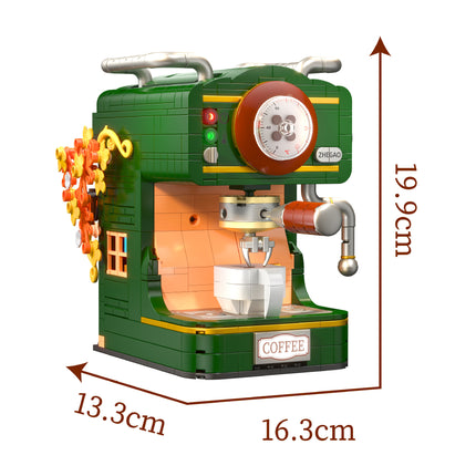 [wholesale generation] nostalgic retro telephone projector coffee machine building blocks compatible with Lego ornaments gift