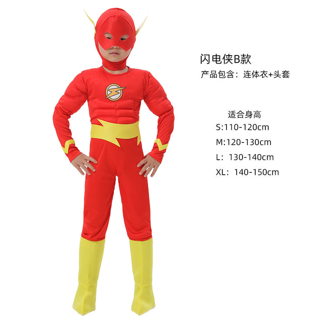 Halloween Kidsren's Costume League of Legends Batman Iron Man Captain America Batman Batman Flash Clothes