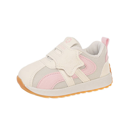 Baby Velcro Soft-Soled Toddler Shoes 2025 Spring and Autum New Boys and Girls Shoes Baby Mesh Breathable Sports Shoes