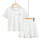 110cm / Zf-short sleeve suit) feather white