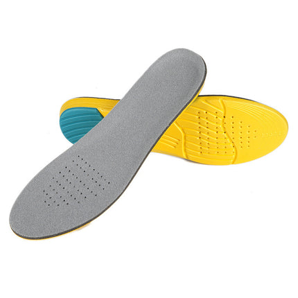 Sports Insoles for Women, Thickened Shock-Absorbing Sports Shoe Insoles for Men, Breathable Non-Odor-Absorbing Sweat-Absorbing Insoles, Running Shoe Insoles