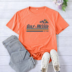Orange (black font) / S