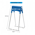 Plate clip (blue) opp bag