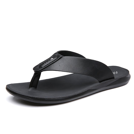 Foreign Trade Cross-border Men's Shoes Summer Men's All-match Sandals and Slippers Casual Soft Bottom Flip-flops Slip-on Clip-toe Outer Wear Shoes